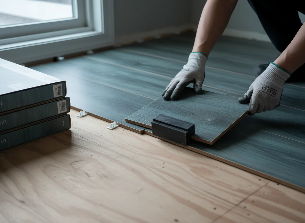 Luxury Vinyl Plank Installation company in Deerfield, KS